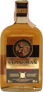 Виски Clansman от 3 лет выдержки 0.35 л 40% (5016840121114)