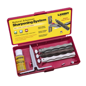 Точило для ножей Lansky Natural Arkansas Knife Sharpening System (LKNAT)