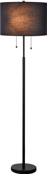 Торшер Light Prestige Fogo Чорний 2xE27 (LP-0304/2F BK)