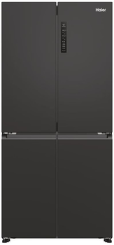 Холодильник Haier багатодверний, 181.5x83.3х65, холод.відд.-311л, мороз.відд.-156л, 4дв., А+, NF, інв., дисплей, чорний