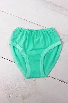 Труси для дівчинки класичні однотонні Носи своє 110 Зелений (p-8309-110116)