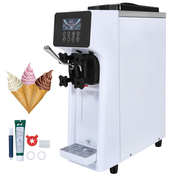 Комерційна морозивниця VEVOR BQL-9200STA, продуктивність 10 л/год, 900 Вт, один смак.