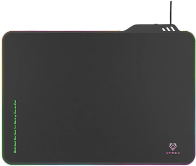 Podkładka pod mysz do gier Vertux FluxPad RGB Black (MPDFLUXPAD)