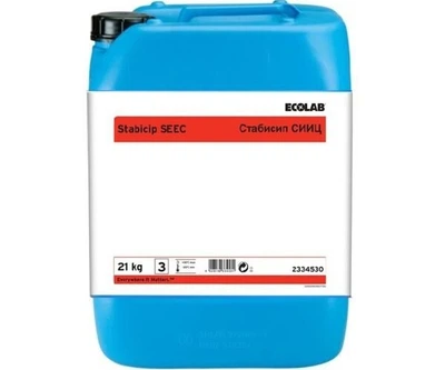 Рідкий неорганічний дезінфектант на основі перекису водню Stabicip seec Ecolab 21 кг