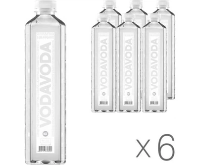 Упаковка природной минеральной негазированной воды VODAVODA ПЭТ 6 шт. х 1,5 л