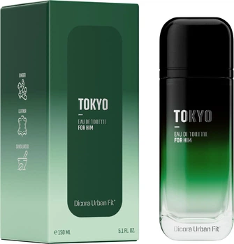 Туалетная вода для мужчин Dicora Urban Fit Tokyo 150 мл (8429871992979)