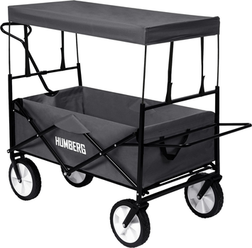 Wózek ogrodowy Humberg HM-514 składany 80 l (5903890618513)