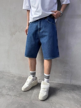 Мужские джинсовые шорты Difransel Baggy 30 синие