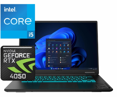 Ноутбук (2024) for gaming Gigabyte GAMING A16 i5-13420H/ 32GB / 1TB/ RTX4050 / 16" 165Hz