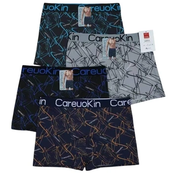 Набор трусов боксёры 4 штуки CareuoKin А3292 р.3XL разноцветный