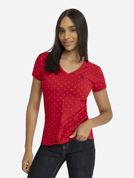 Футболка бавовняна жіноча Dot V-Neck