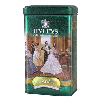 Чай Hyleys Королівський Купаж чорний крупнолистовий з цедрою цитрусових та бергамотом з/б 100 г