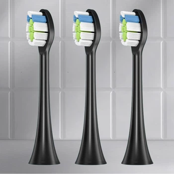 Насадки для зубной щетки Philips 3100 HX3671 HX3673 HX3675 Professional 3 шт. - черный 235605P