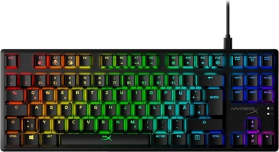 Ігрова клавіатура HyperX Alloy Origins Core AG003 / Механічна / HyperX Red Switch / RGB підсвітка / UKR / Black Б/В