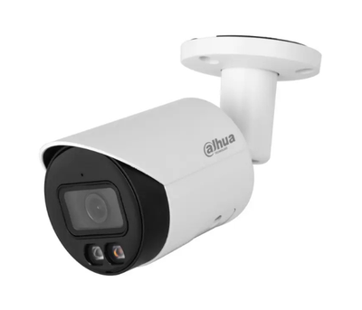 IP-видеокамера Dahua DH-IPC-HFW2849S-S-IL 8Мп PoE микрофон (2.8 мм), White
