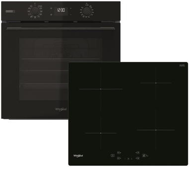 Духовой шкаф электрический Whirlpool OMSK58CU1B + Варочная поверхность индукционная Whirlpool WS Q2160 NE (комплект)