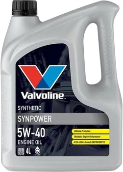 Olej silnikowy Valvoline SYNPOWER 5W40 872381 (8710941021928)