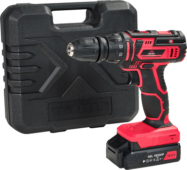 Дриль-шурупокрут акумуляторний Vitals AU 18/2KP QC 141917