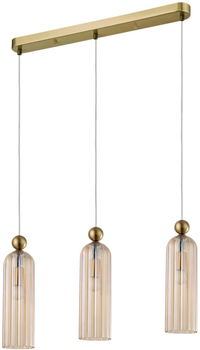 Lampa wisząca Light Prestige Piega 3 3xE14 Amber (LP-939/3L amber)