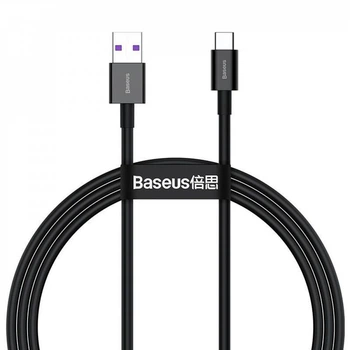 Кабель Baseus Superior Series Fast Charging Type-C 66W (1m) black