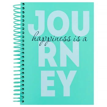 Блокнот на спiралi Axent Journey 8464-3-A, А5, 120 аркушів, клітинка, тверда обкладинка