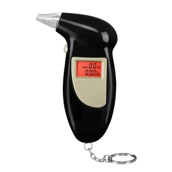 Персональний електронний побутовий алкотестер з мундштуком Digital Breath Alcohol Tester