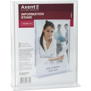 Табличка інформаційна Axent 4539-A, А5, вертикальна