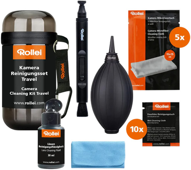 Набір для чищення фотоапарата Rollei Camera cleaning set Travel (4048805270163)
