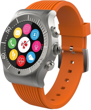 Смарт-годинник MyKronoz ZeSport Titanium Orange (813761021098)