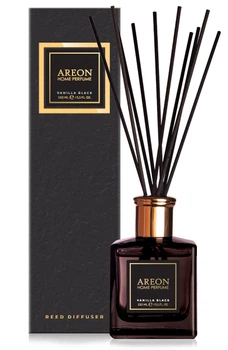 Аромадиффузор повітря Areon Хоум Парфум Premium Vanilla Black Чорна Ваніль PSB03 150мл