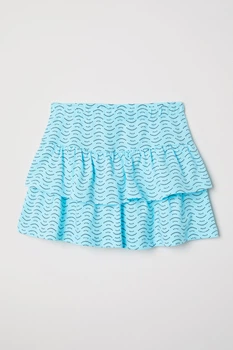 Спідниця H&M блакитний в чорний горошок NAZUU566 98/104