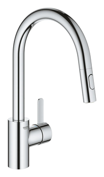 Смеситель для кухни с выдвижным изливом Grohe Eurosmart Cosmopolitan (31481001)