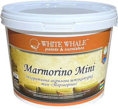 Декоративная штукатурка White Whale Marmorino Mini 3 кг (4823113406325)