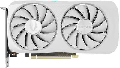 Видеокарта Zotac PCI-Ex GeForce RTX 4060 Ti Twin Edge OC White Edition 8GB GDDR6 (128bit) (2565/18000) (HDMI, 3 x DisplayPort) (ZT-D40610Q-10M)