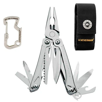 Набор Мультитул Leatherman Sidekick 831439 + Карабин Leatherman Carabiner 930378