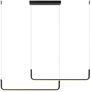 Lampa wisząca Light Prestige Malawi Basic LED CCT Black (LP-1015/2P basic)