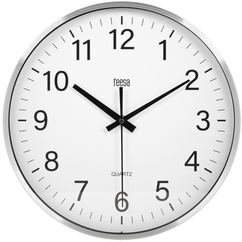 Zegar ścienny Teesa TSA0036 Srebrny 30 cm (5901890081795)