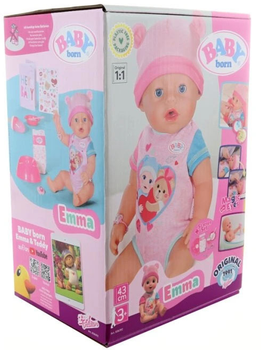 Лялька Zapf Creation Baby Born Emma 43 см + аксесуари 836392 (4001167836392)