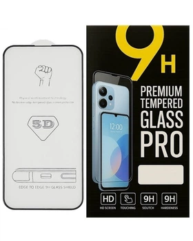 Защитное стекло 5D для Apple iPhone 15 Plus с черной рамкой