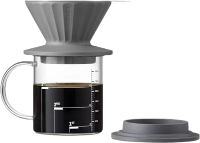 Zestaw do parzenia Buydeem Szary 350 ml (6950386610598)
