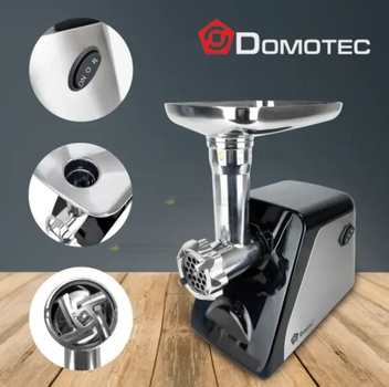Електром'ясорубка Domotec MS-2022 2800 Вт з насадкою для ковбас 6687