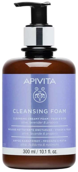 Pianka do mycia twarzy Apivita Cleansing 300 ml (5201279085957)