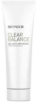 Żel-krem do twarzy z filtrem SPF Skeyndor Clear Balance Pure Defence 50 ml (8436001982090)