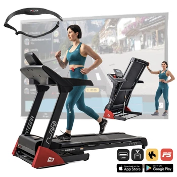 Беговая дорожка Hop-Sport HS-2800LB Integra (3.5 л.с.) до 150 кг, 20 км/ч + телеметрический пояс
