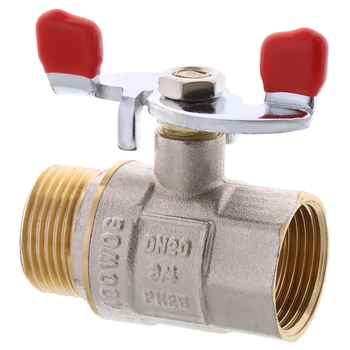 Кран шаровой WATERPRO 3/4" ГШМ (WP2904)