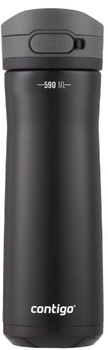 Butelka na wodę Contigo Jackson 2.0 Chill Licorice czarna 590 ml (840276163647)