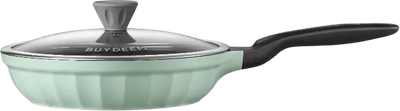 Patelnia Buydeem aluminiowa z nieprzywierającą powłoką Cozy Greenish 25 cm (6950386615449)