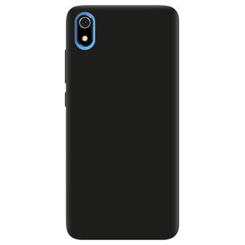 Чехол для Xiaomi Redmi 7A черный матовый soft touch (12110050212079240)