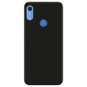 Чехол для Huawei Y6s черный матовый soft touch (14410050212093446)