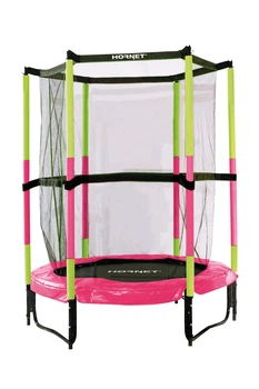 Батут Hudora Jump 140Cm/ Pink-Green (65609)